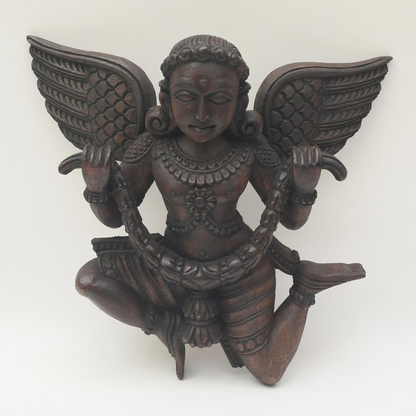 Gandharvargal Wooden Sculpture